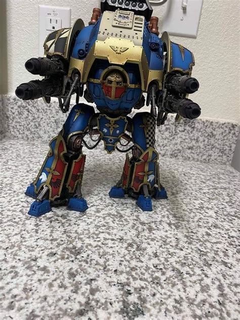 Pin Van Brian Tibbs Op 40k Knight Titan Cool Builds