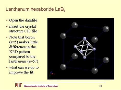 Basics Of Rietveld Refinement Scott A Speakman 13