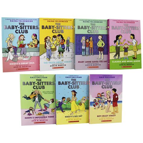 The Baby Sitters Club Graphic Novels 1 7 Books2door