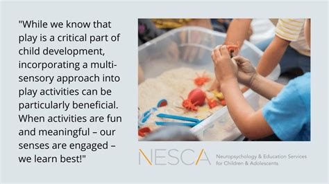 The Benefits of Sensory-based Play – NESCA