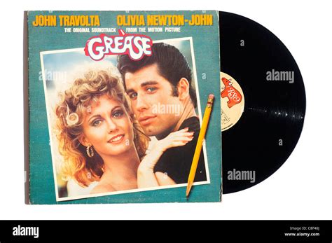 The Grease Soundtrack Album Stock Photo Alamy