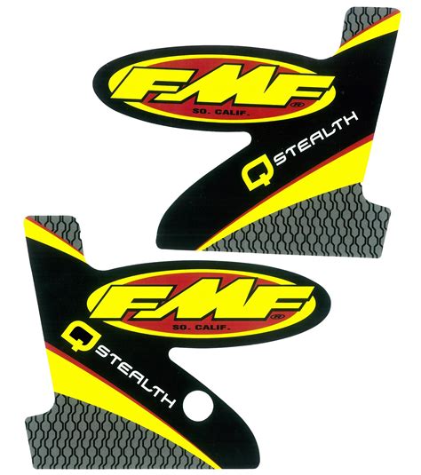 FMF Exhaust 012692 FMF Racing Replacement Exhaust Decals | Summit Racing