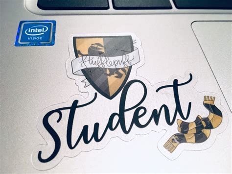 Student sticker Student laptop sticker Student gift Student | Etsy