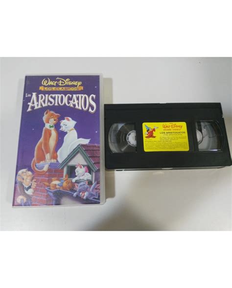 Los Aristogatos Vhs Cinta Tape Los Clasicos De Walt Disney Am