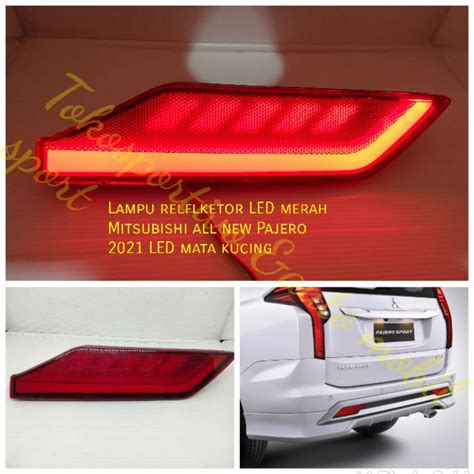 Jual Lampu Led Reflektor Bumper Belakang Mitsubishi All New Pajero