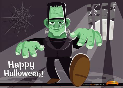 Download Halloween Frankenstein Spooky Royalty Free Vector Graphic