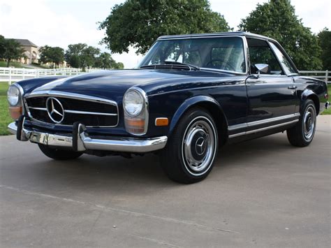 1969 Mercedes Benz 280sl Convertible At Monterey 2012 As F204 Mecum