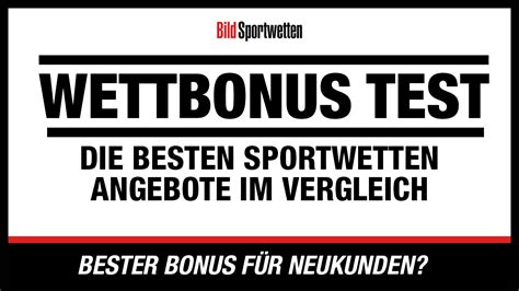 Wettbonus Vergleich Der Beste Sportwetten Bonus