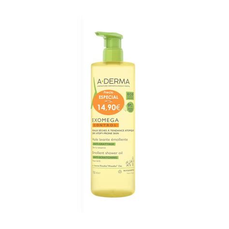 A Derma Exomega Control Aceite Limpiador Emoliente Perfumerías Primor