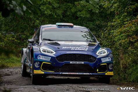 Devine Callum Fulton James Ford Fiesta Rally Barum Czech Rally