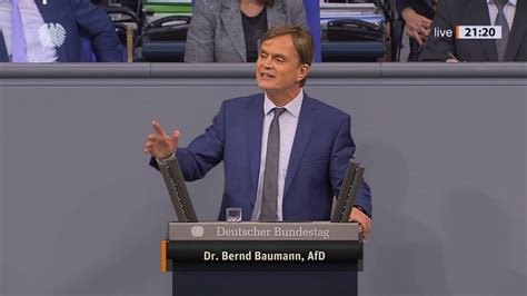 WIE Konnte Es SO WEIT KOMMEN Dr Bernd Baumann AfD Zur