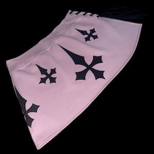 U𝖓𝖍𝖔𝖑𝖞 2 Pc Set Handmade Baby Pink Y2k Bikini Top Low Rise Lace up Micro Mini Skirt Glitter