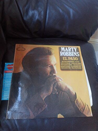 Marty Robbins El Paso Shm Vinyl Record Lp Ebay