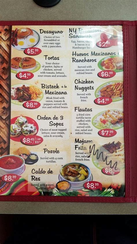 Menu At Sazon Los Abuelos Restaurant Houston 607 E Richey Rd