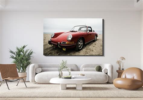 Porsche 911 Carrera Wall Artporsche 911 Modern Poster Super - Etsy