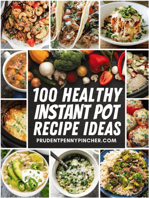 100 Healthy Instant Pot Recipes Prudent Penny Pincher