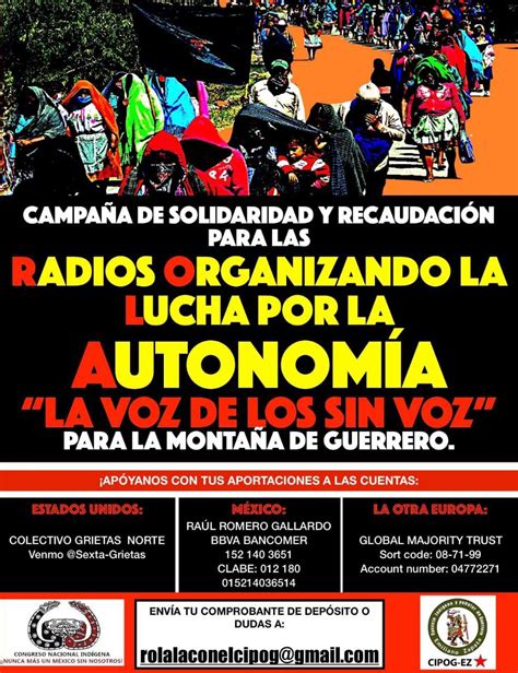 Llamado A La Solidaridad Para La Construcci N De La Radio Organizando