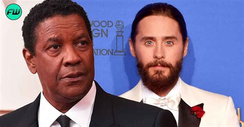 “he Stayed Away From Me” Denzel Washington Wasnt Impressed By Jared Leto Secretly Followed