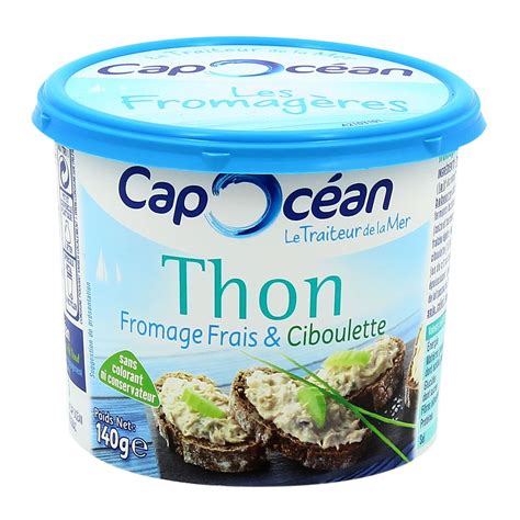 Livraison Domicile Cap Ocean Thon Fromage Frais Et Ciboulette G