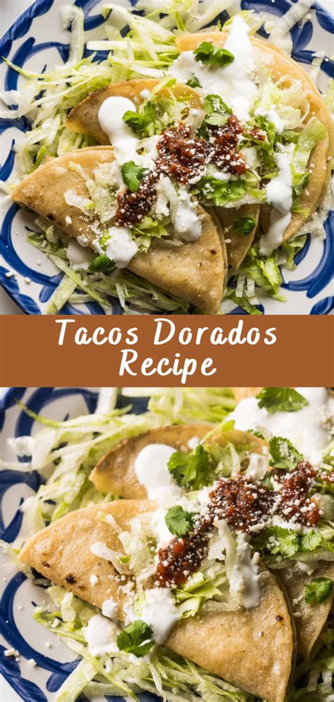 Tacos Dorados Recipe Cheff Recipes