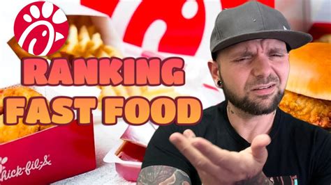 Ranking Fast Food YouTube