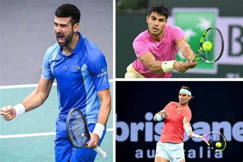 Tennis In Saudi Arabia Djokovic Nadal Alcaraz Medvedev Sinner And