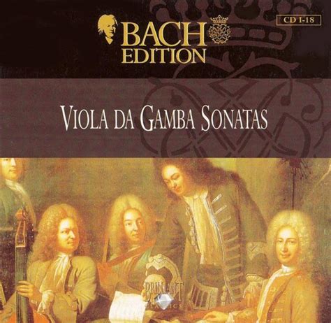 J S Bach Sonatas For Viola Ee Gamba Harpsichord John Dornenburg