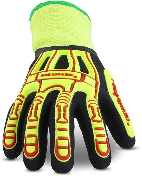 Hexarmor Rig Lizard 2099 Double Coated Water Resistant Work Gloves With Impact Protection And