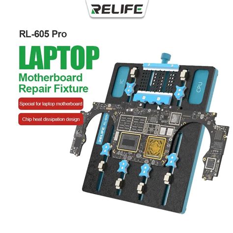 Original RELIFE RL 605 Pro Laptop Motherboard Chip Repair Rotating