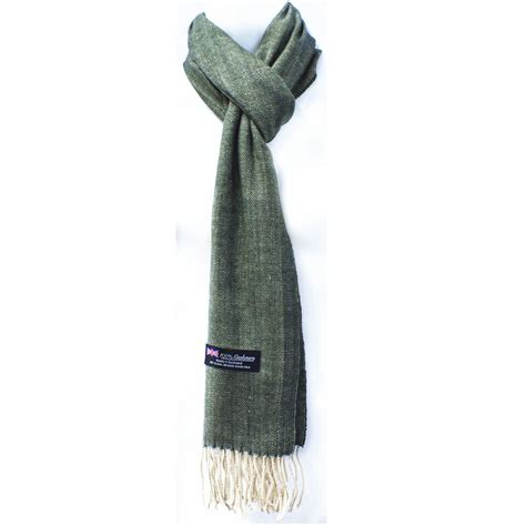 Womens Mens Winter 100 Cashmere Wool Wrap Striped Scarf Scotland Made Scarves Ebay