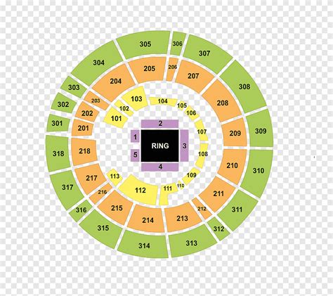 O2 Floor Plan Take That 2019 Tour