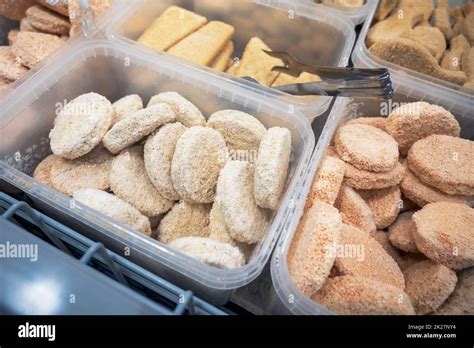 Frozen Fish Semifinished In Fridge Stock Photo Alamy