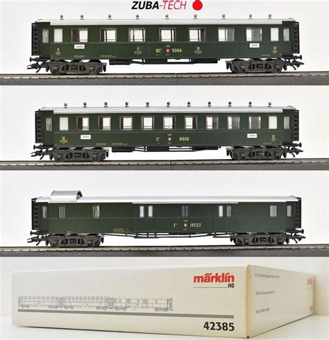 Märklin 42385 Oldtimerwagenset SBB H0 WS Kaufen auf Ricardo