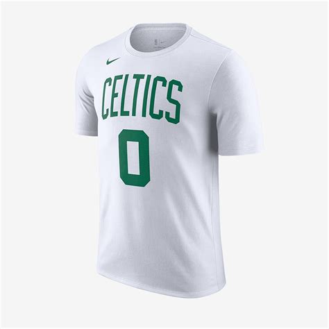 Nike Nba Jayson Tatum Boston Celtics Essential Tee White Mens Replica Prodirect Basketball