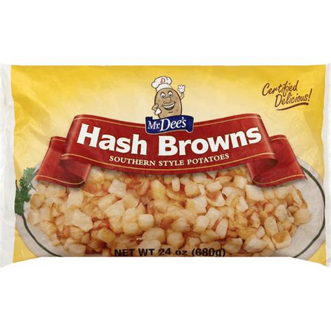 Mr Dees Hash Browns Southern Style Potatoes Festival Foods Shopping