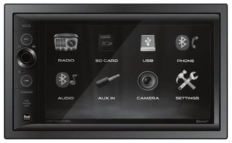 Dual XVM296BT Multimedia Receiver With Bluetooth Featuring A 6 2 Touch