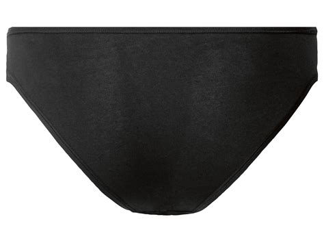 Esmara® Esmara Damen Slips 5 Stück Hoher Baumwollant