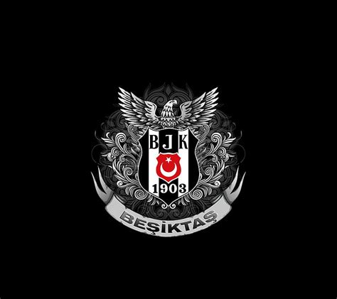 Besiktas Logo Gris Besiktas Kartal Logo Fondo De Pantalla De