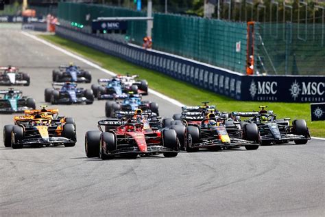 F1 race results: Max Verstappen wins Belgian GP from sixth on grid