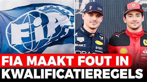 Fia Maakt Fout In Reglementen F Teams Werken Niet Mee Aan Oplossing