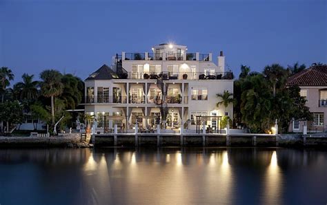 Middle River Manor A European Inspired Waterfront Mansion In Fort