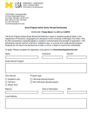 Fillable Online Lsa Umich Modern Languages Bldg East