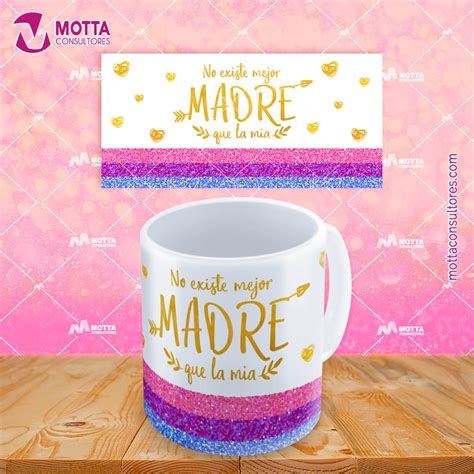 DIA de LA MADRE Plantillas Sublimacion de Tazas Para Mamá Etsy España