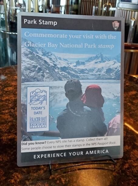 How To Get Glacier Bay National Park Passport Stamp On A Cruise Ship Princess Flashpacking