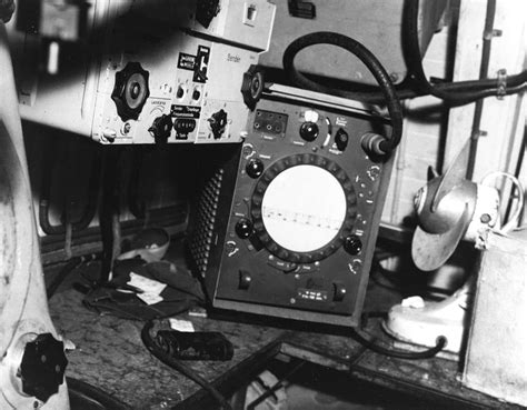 Detection And Radio Equipment On Board The Captured German Submarine U