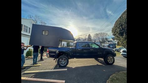 Poor Mans Fiberglass Diy Truck Camper Youtube