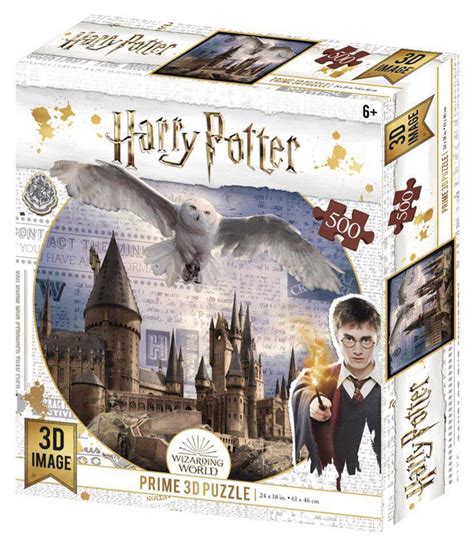 Puzzle Harry Potter Dvorac Hogwarts Hedwig D Komada