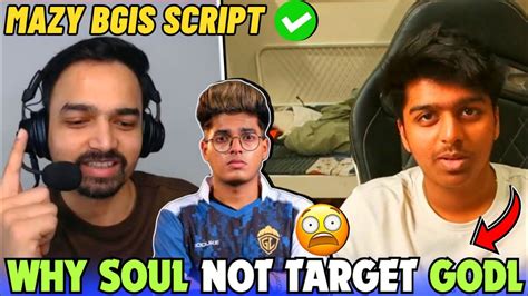 SPOWER Reply Why SOUL Not Target GODL Mazy BGIS Script Team SouL