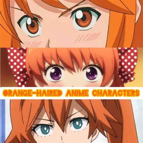 Share 78 Orange Characters Anime Incdgdbentre