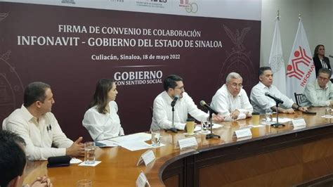 Gobierno del Estado firma convenio con Infonavit familias podrán